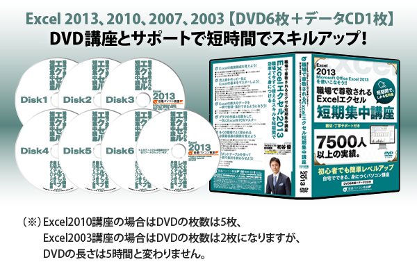 エクセル2013DVD